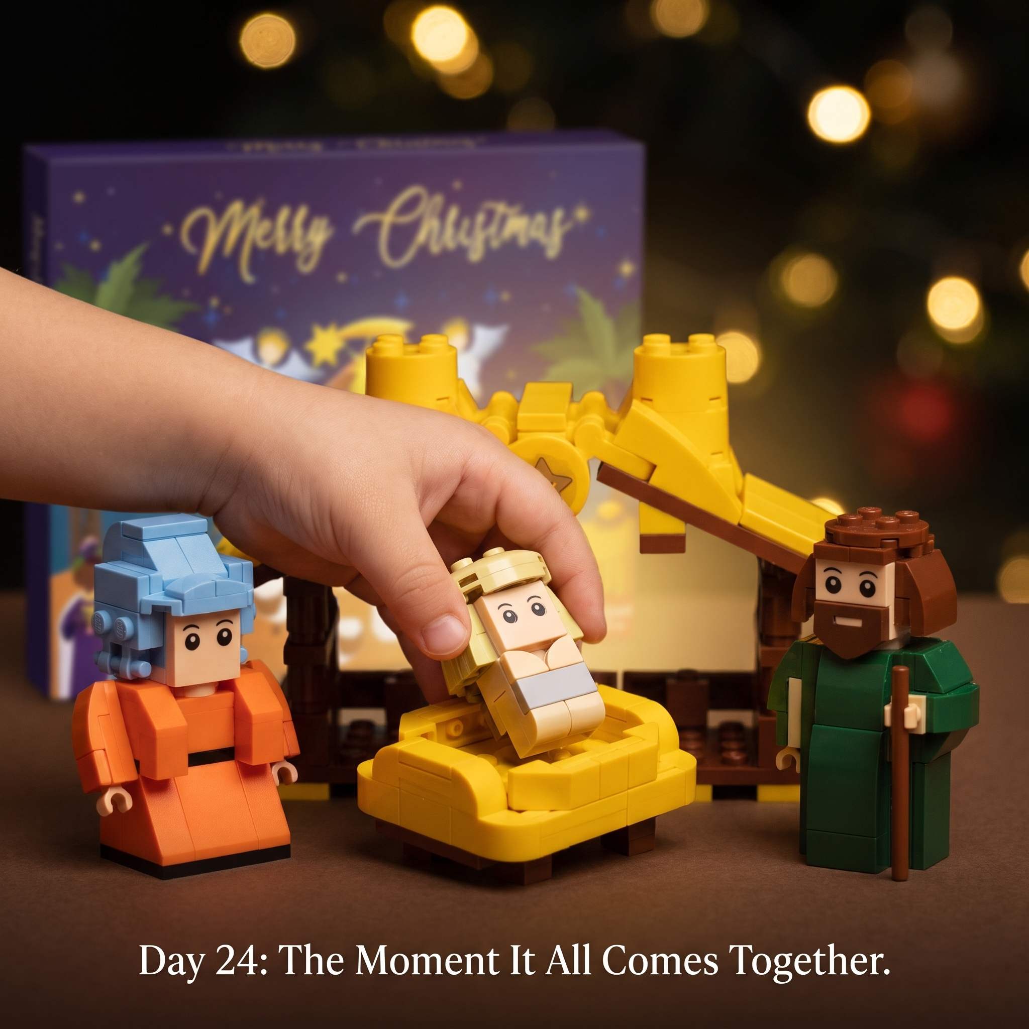 Nativity calendar detail