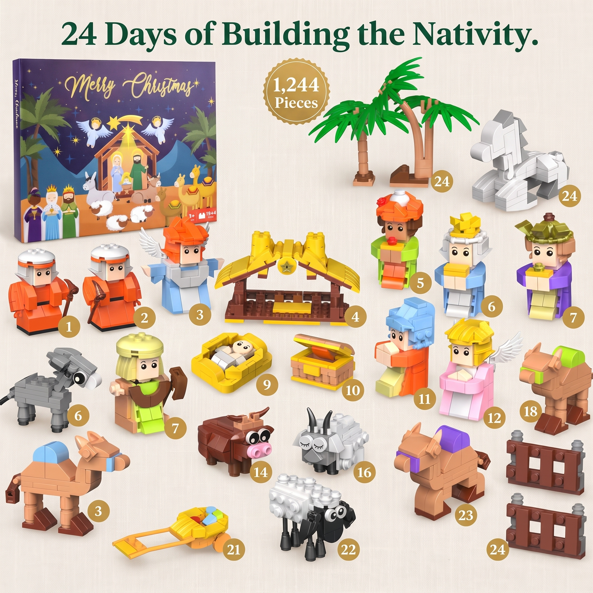 Christians Advent Calendar scene
